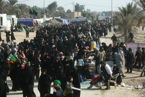 كربلاء تشهد نقص في وسائط النقل للزوار الخارجين من المدينة