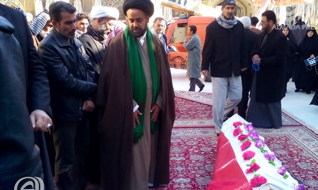 وليد ابن الرمادي "يزف" من عفك الى النجف وسط دعوات لرفض الطائفية