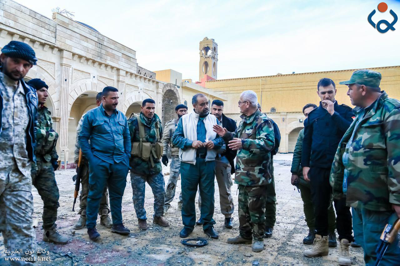 كربلاء: وفد من العتبة الحسينية يزور محافظة نينوى ويوثق جرائم داعش