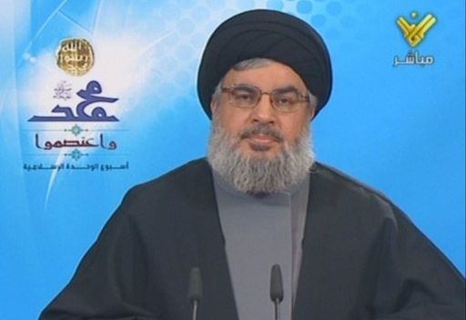 نصر الله: نتلقى الدعم المعنوي والسياسي والمادي من ايران لكن دون املاءات