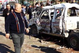عشرات الشهداء  والجرحى في انفجار اربع سيارات مفخخة في بغداد وضواحيها يتزامن مع استمرار الاحتقان السياسي في البلاد