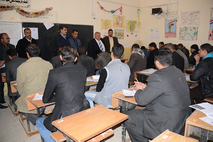 المفتش العام لديوان الوقف الشيعي يزور الوقفين السني والشيعي في بابل