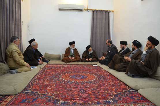 المرجع الحيكم يدعو الى تذليل العقبات امام زائري العتبات المقدسة