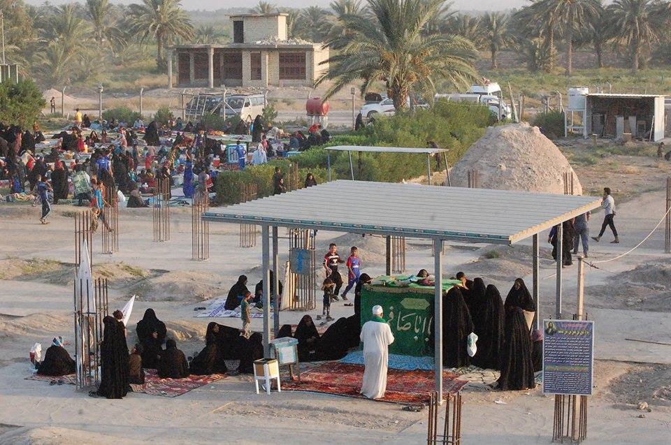 بابل: مزار عون بن علي مهدم بالكامل ويحتوي على قبة عمرها يتجاوز (6) قرون وبداخلها مخطوطتين قديمة ونفيسة (مصور)