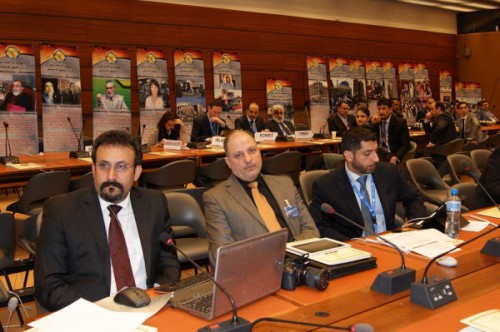 تقرير مصور- الامم المتحدة تشهد تحركاً هاماً وفاعلاً لوزارة حقوق الانسان لفضح جرائم الارهاب في العراق