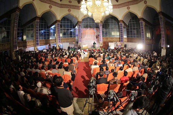 بحضور(6000) شخص العتبة الحسينية المقدسة تختتم أسبوعها الثقافي في باكستان