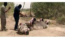 بالصورة :"داعش" تعدم سوريين  في دير الزور