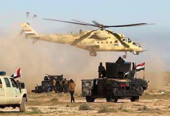 جهاز مكافحة الارهاب يعلن انطلاق عملية تحرير منطقة زنكورة شمال الرمادي