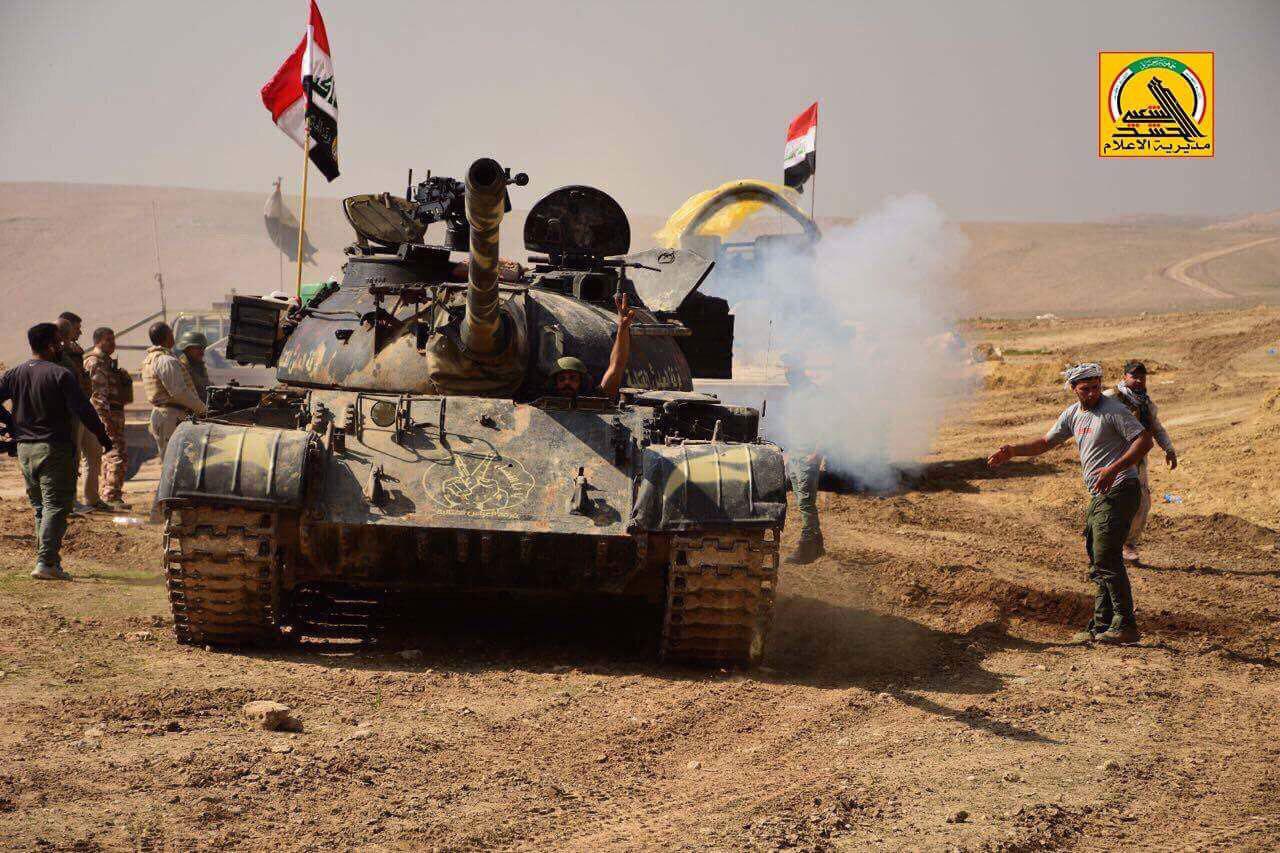 فرقة العباس وبالاسناد من الجيش العراقي تفرض السيطرة الكاملة على تلول "عطشانة"