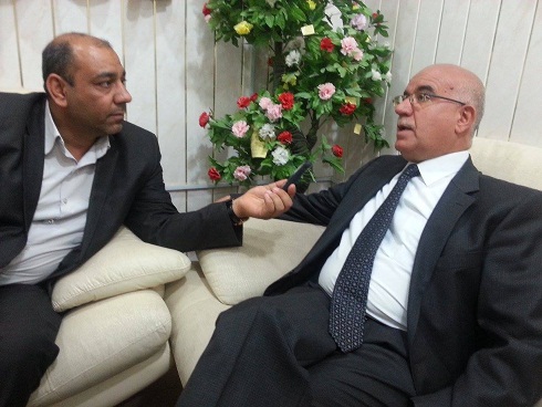 صالح الحسناوي داعش استولت على سد الفلوجة منذ 10 ايام وازمة قطع الماء ستنتهي خلال 48 ساعة