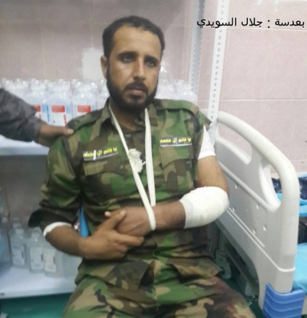 بطل من ذي قار يزحف 5 كم ويقتل عدد من الدواعش ويفتح ثغرة لدخول القطعات المقاتلة في تلال حمرين