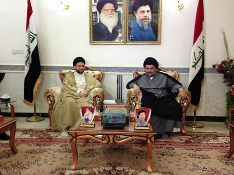 الصدر والحيكم يؤكدان ضرورة التعجيل بإجراء انتخابات نينوى والانبار ويدعوان الى عودة وزراء العراقية