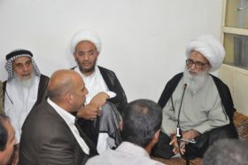 احد مراجع النجف الكبار يدين تهديم ونبش قبر الصحابي [حجر بن عدي]  ويوجب الدفاع عن هذه المراقد