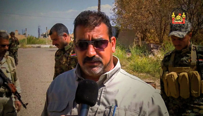 قيادي بالحشد الشعبي يكذب التصريحات الامريكية بخصوص مصفى بيجي ويؤكد ضعف الغطاء الجوي الامريكي فيها