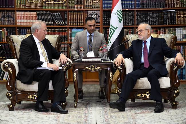 نائب وزير الخارجية الامريكي يؤكد للجعفري حرص بلاده على استمرار دعم العراق