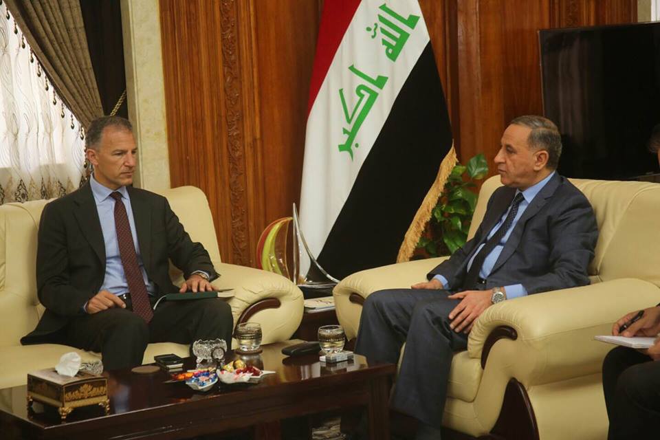 العبيدي يبحث مع مسؤولين أميركيين رفيعين تحضيرات تحرير الموصل والفلوجة