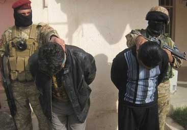 القاء القبض على اثنين من عناصر الجيش الإسلامي جنوب كربلاء