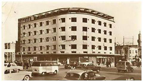 صورة ارشيفية نادرة لباب الشرقي وسط بغداد اوائل الستينات