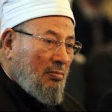 القرضاوي يتعرض للضرب