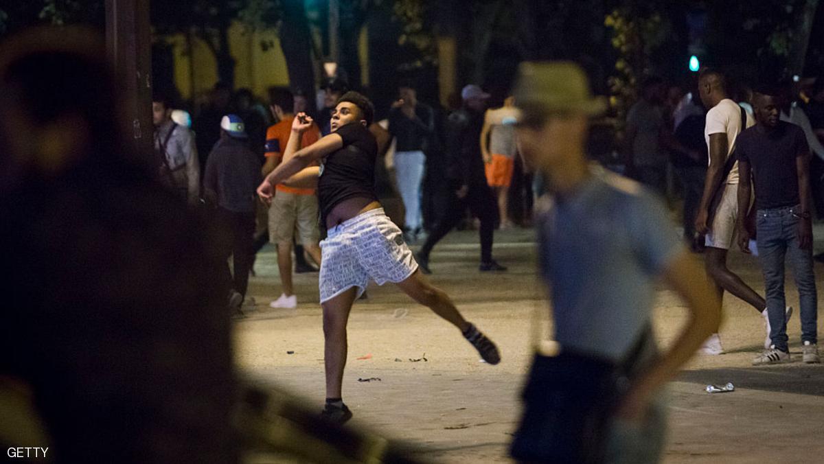 صدامات في الشانزليزيه عقب مباراة فرنسا وألمانيا