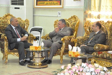 رئيس مجلس كربلاء يكشف عن عصابات تعمل على تلويث الدوائر الحكومية وانه سيحارب الفساد بكافة أنواعه