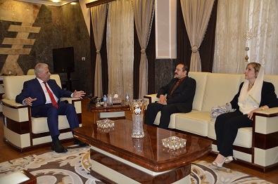 محافظ نينوى يعين الاميرة عروبة مستشارا جديدا للايزيدية في المحافظة