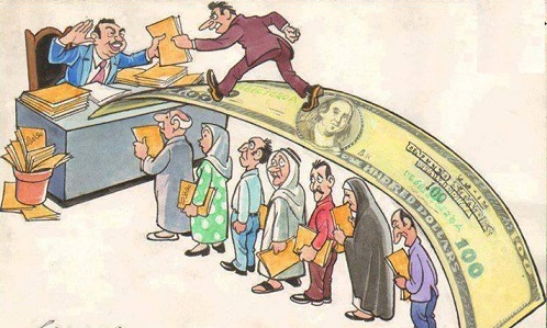 مرور الكاظمية والهيئة العامة للضرائب في كربلاء يتصدران الدوائر الأكثر تعاطيا للرشا.