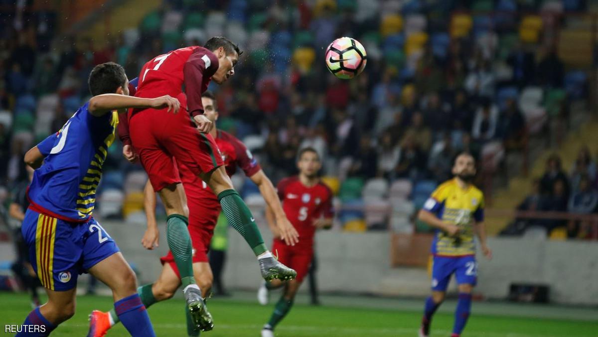 رونالدو يعمق جراح أندورا برباعية قاتلة