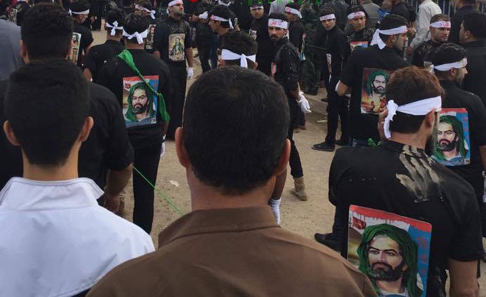بالصور:المسلمون يحييون  ذكرى استشهاد الامام زين العابدين في كركوك