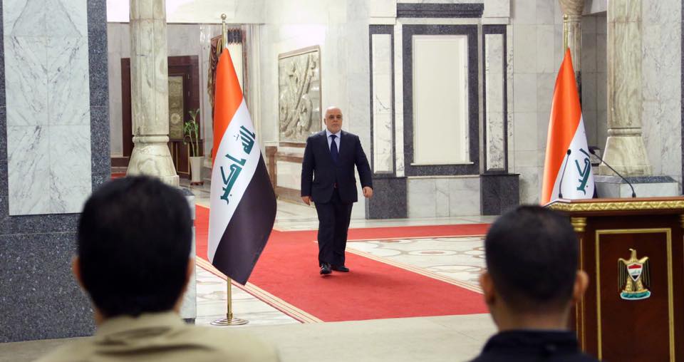 العبادي لدينا خطة لادارة نينوى بعد تحريرها من "داعش"