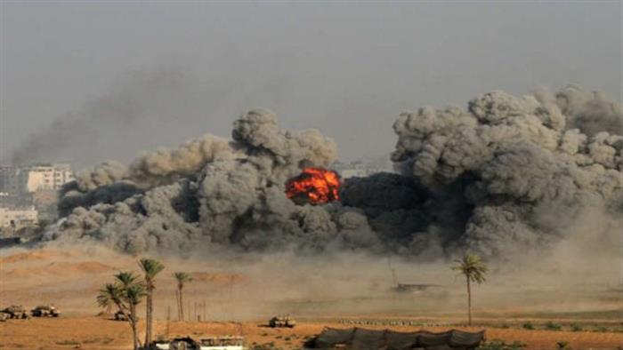 داعش يفجر معسكر الغزلاني جنوبي الموصل