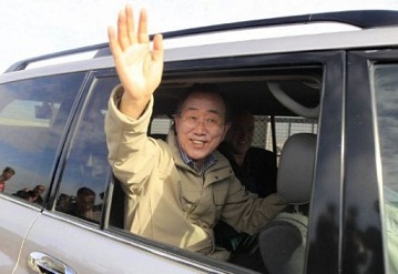 بان كي مون : اشعر بالخجل من تقصير المجتمع الدولي تجاه اللاجئين السوريين