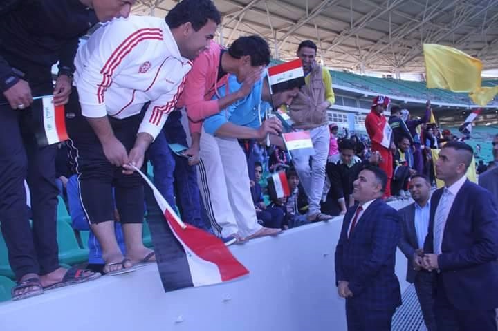 ذي قار تضع امكانياتها تحت تصرف الشباب والرياضة لدعم ملف رفع الحظر عن الكرة العراقية
