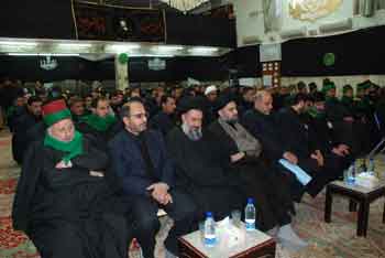 مؤتمر في العتبة الحسينية المقدسة حول تهديم مرقد العسكريين في سامراء