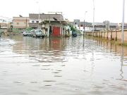 تنفيذ المقطع الثاني الناقل لمياه الامطار المقابل لمدينة الالعاب في كربلاء