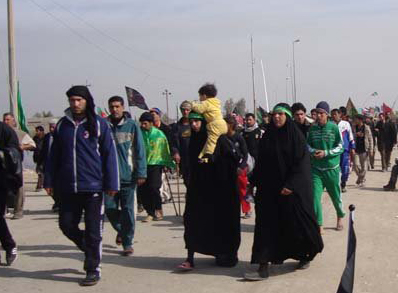 جرح خمسة زوار افغان نتيجة انفجار سيارة قرب سيطرة ام الهوى على الطريق بين كربلاء وبابل