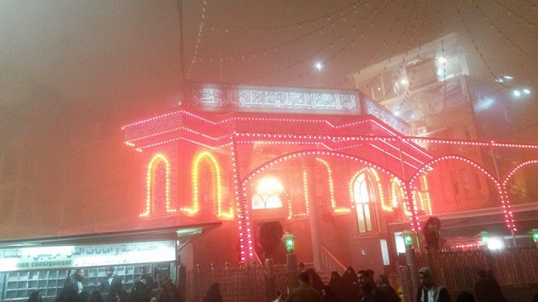 كربلاء :ضباب كثيف وانعدام للرؤية في المدينة (مصور).