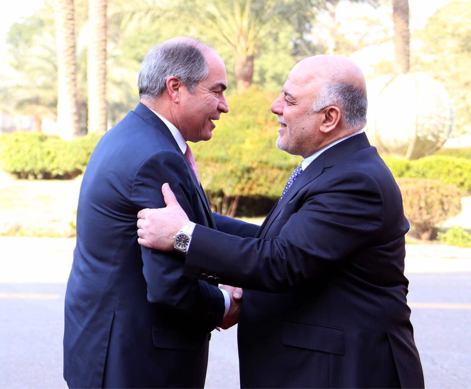 بالصور:  رئيس الوزراء الاردني يصل الى بغداد في زيارة رسمية