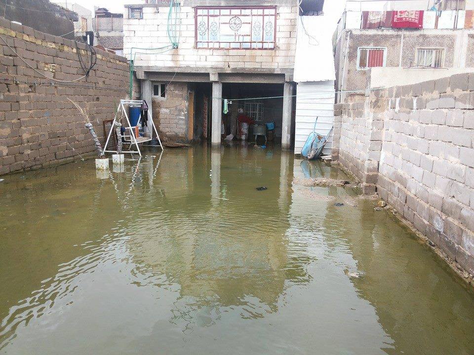 منازل جاهزة الزبير في مواجهة  الغرق,, بالصور