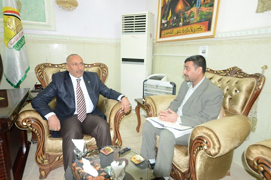 كربلاء تتوعد السياسيين الذين يحاولون عرقلة العمل بمطار الفرات الاوسط باحالتهم للقضاء وتحتجز المتجاوزين على ارض المطار