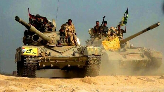 عاجل: مقتل 14 ارهابياً والسيطرة على مدرعة مفخخة في قاطع الثرثار