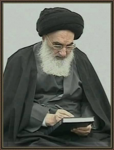 المرجع السيستاني :الاربعاء اول ايام شهر جمادي الاول 1437هج