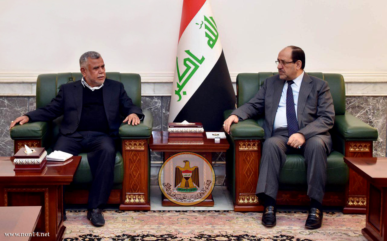 المالكي والعامري يبحثان استعدادات انطلاق الصفحة السادسة من عمليات غرب الموصل