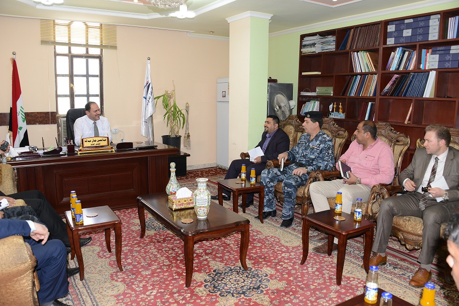 وفد من مكتب السيد رئيس الوزراء يزور مكتب المفتش العام