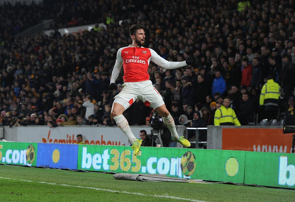 بالصور: أرسنال يقسو على هال سيتي في كأس إنجلترا