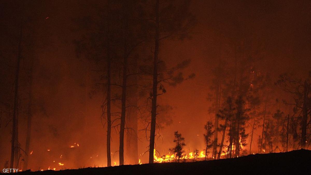 كولورداو "تختنق" بأسرع حرائق الغابات انتشارا