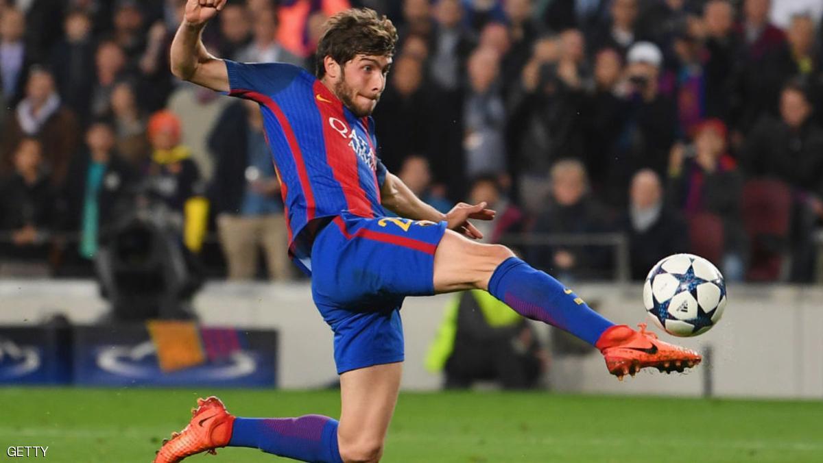 سيرجي روبرتو يكشف سر فوز برشلونة التاريخي