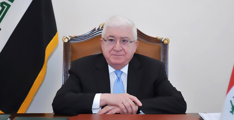 معصوم يعرب عن حزنه البالغ ويوجه الاجهزة الامنية بالاسراع في اعتقال منفذي تفجيرات تكريت