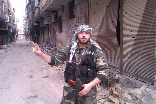 سوري مسيحي ينال الشهادة وهو يدافع عن مرقد السيدة سكينة في دمشق +صورة