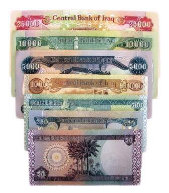 البنك المركزي يعيد طباعة الاوراق النقدية العراقية "بصور جديدة وحماية اكثر"